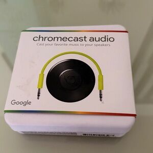 Google Chromecast Audio — Excellent Condition, Original Box
